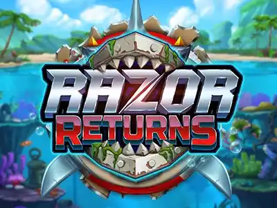 Razor Returns (Razor Shark 2) slotlogo – hoofdspel op deze pagina